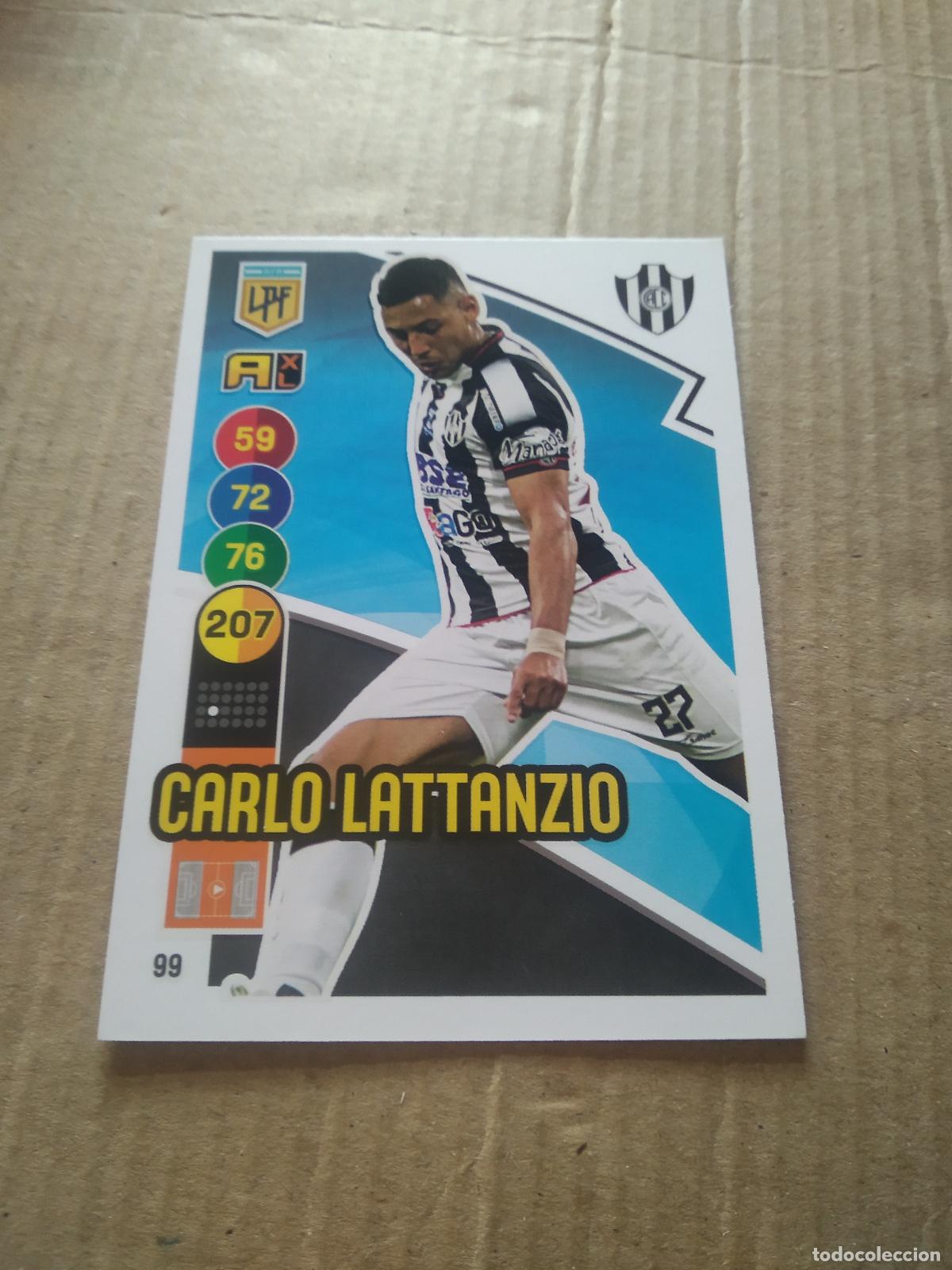 Cromos de Futebol: 99 CARLO LATTANZIO CENTRAL CORDOBA CROMO FUTBOL ARGENTINO PANINI LIGA ARGENTINA 2021 ADRENALYN