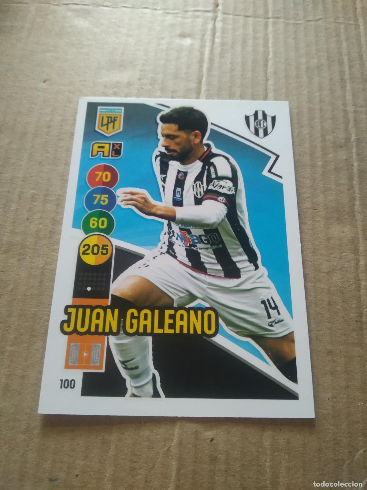 Cromos de Futebol: 100 JUAN GALEANO CENTRAL CORDOBA CROMO FUTBOL ARGENTINO PANINI LIGA ARGENTINA 2021 ADRENALYN