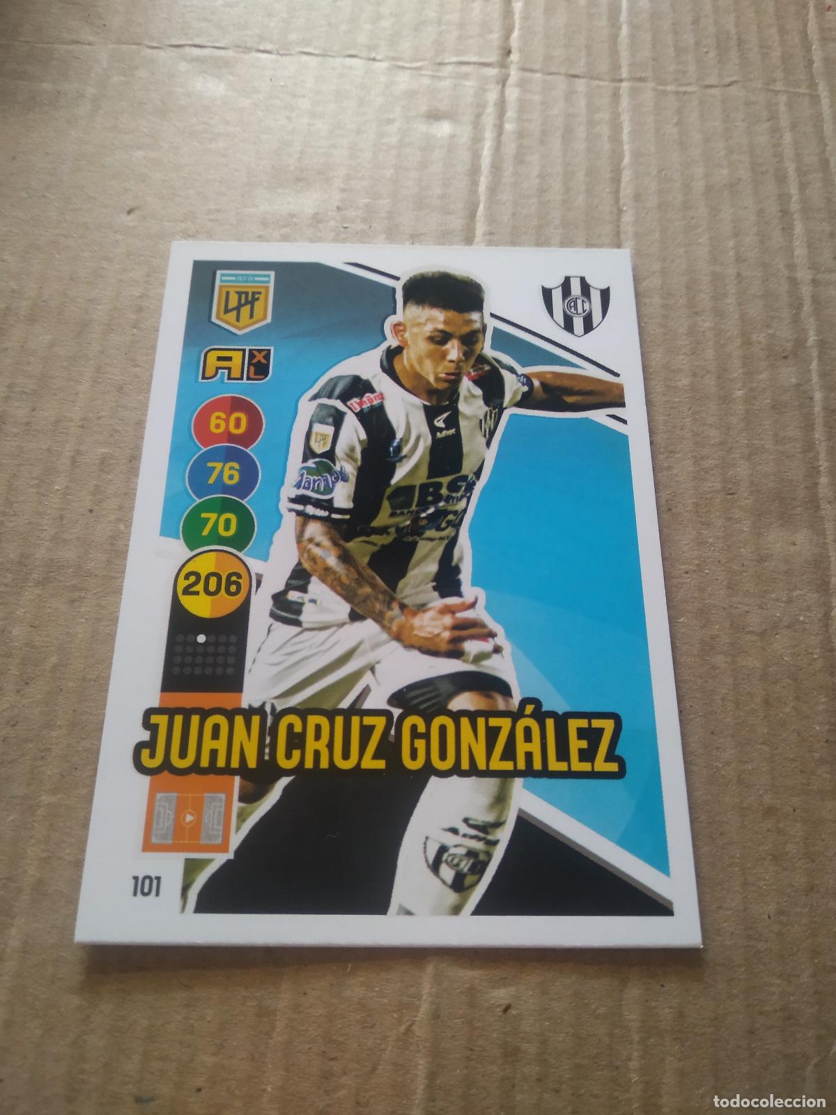 Cromos de Futebol: 101 JUAN CRUZ GONZALEZ CENTRAL CORDOBA CROMO FUTBOL ARGENTINO PANINI LIGA ARGENTINA 2021 ADRENALYN