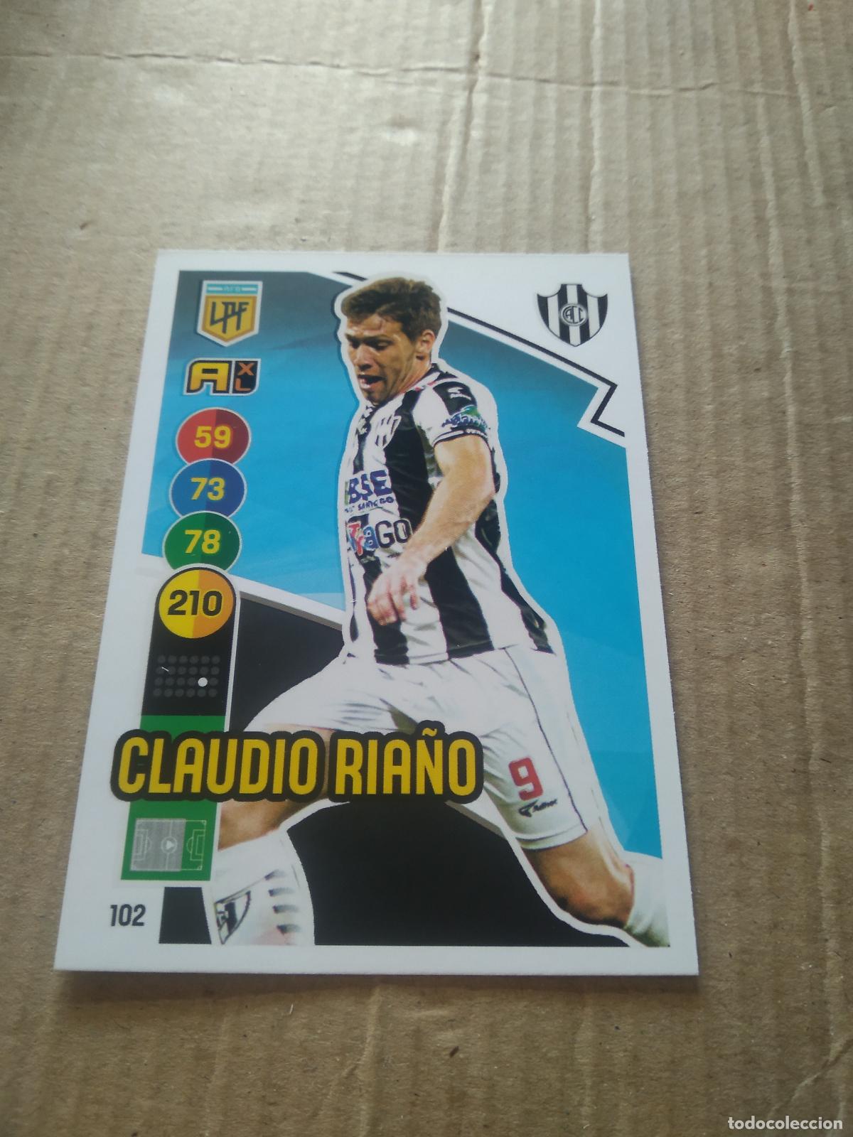 Cromos de Futebol: 102 CLAUDIO RIA&Ntilde;O CENTRAL CORDOBA CROMO FUTBOL ARGENTINO PANINI LIGA ARGENTINA 2021 ADRENALYN
