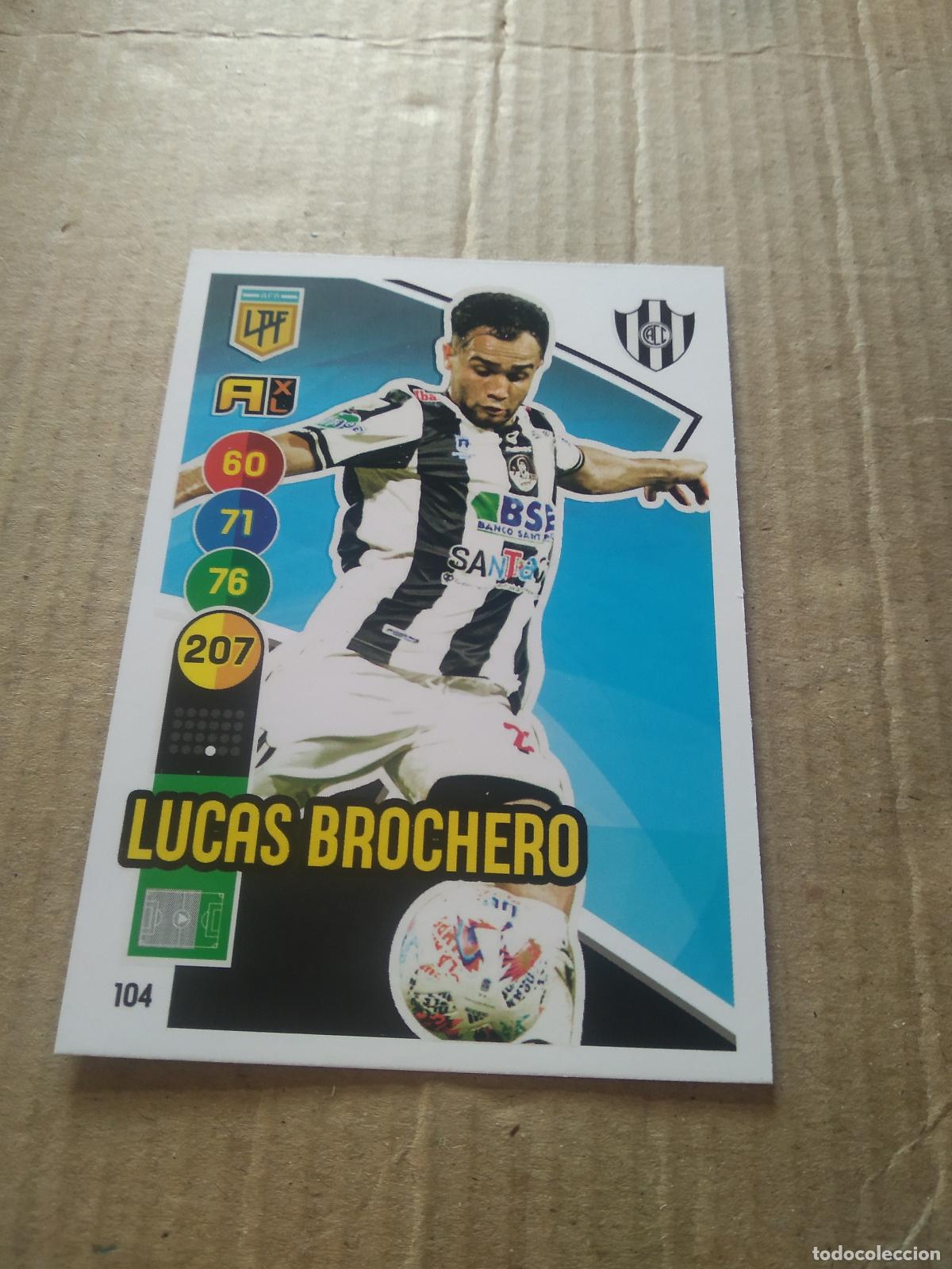 Cromos de Futebol: 104 LUCAS BROCHERO CENTRAL CORDOBA CROMO FUTBOL ARGENTINO PANINI LIGA ARGENTINA 2021 ADRENALYN