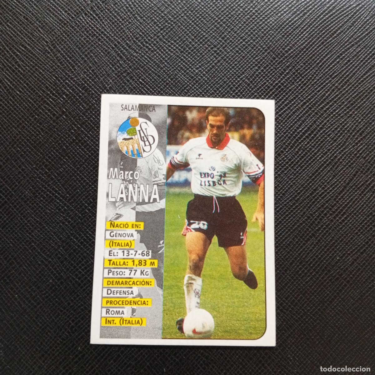Cromos de Futebol: 263 LANNA SALAMANCA PANINI 1998 1999 CROMO FUTBOL 98 99 - SIN PEGAR - A67 PG505