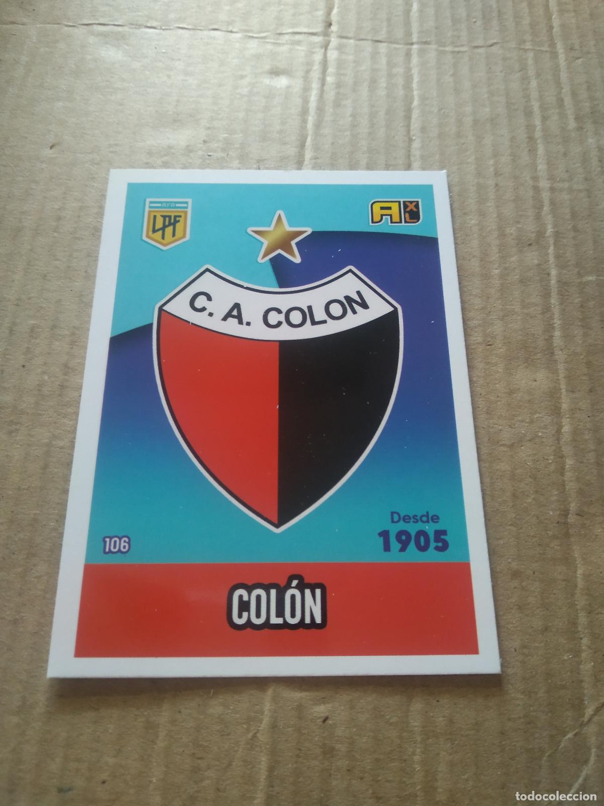 Cromos de Futebol: 106 ESCUDO COLON CROMO FUTBOL ARGENTINO PANINI LIGA ARGENTINA 2021 ADRENALYN