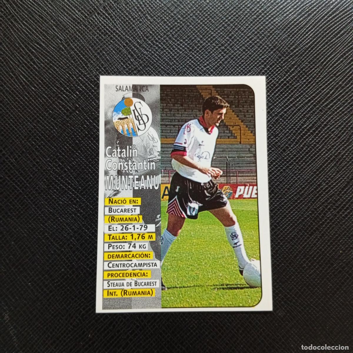 Figurine di Calcio: 265 MUNTEANU SALAMANCA PANINI 1998 1999 CROMO FUTBOL 98 99 - SIN PEGAR - A67 PG505