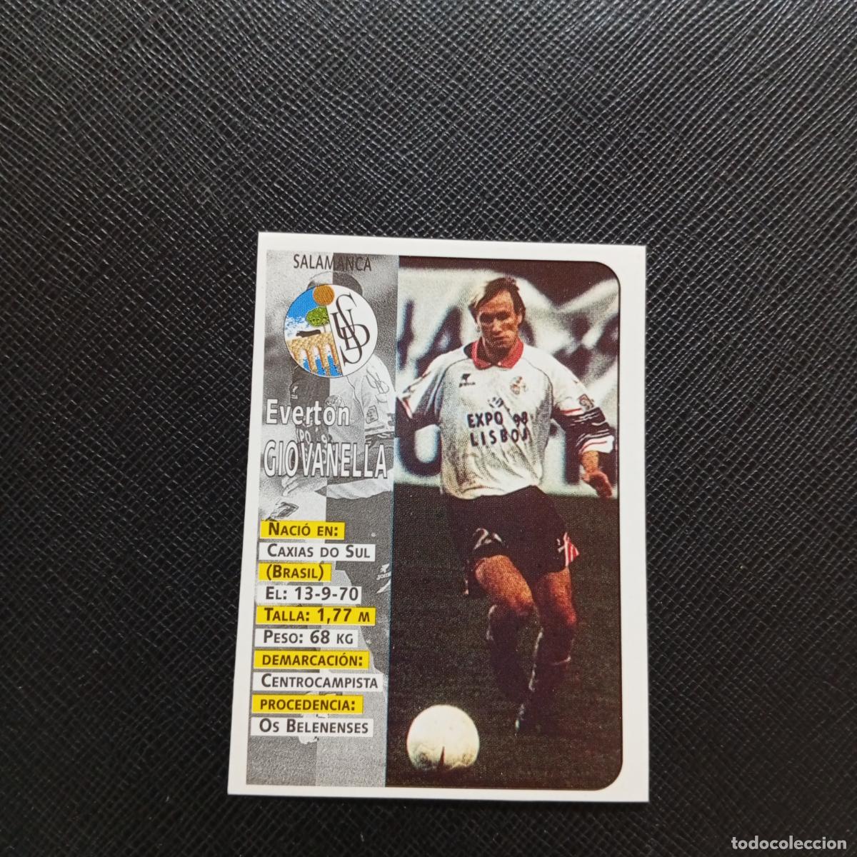 Figurine di Calcio: 268 GIOVANELLA SALAMANCA PANINI 1998 1999 CROMO FUTBOL 98 99 - SIN PEGAR - A67 PG505