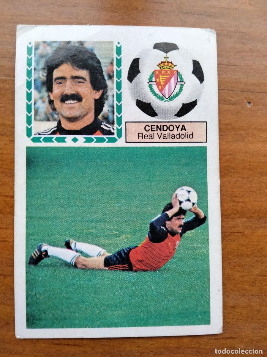 Figurine di Calcio: Cendoya fichaje 32 Valladolid + Diez regalo sin pegar cromo &aacute;lbum liga Este 83 84