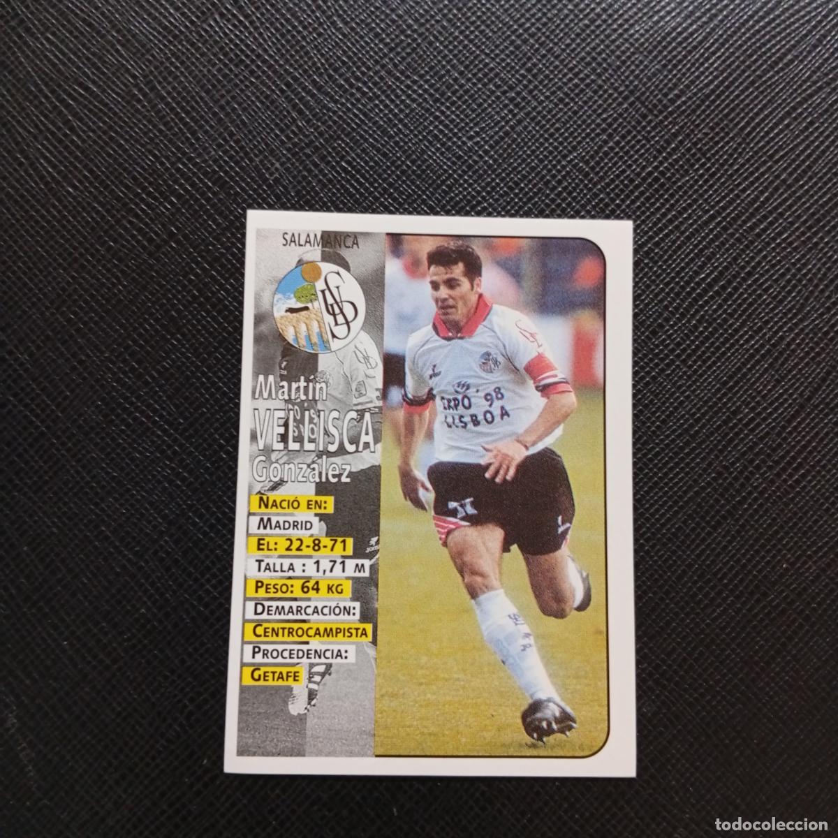 Figurine di Calcio: 270 VELLISCA SALAMANCA PANINI 1998 1999 CROMO FUTBOL 98 99 - SIN PEGAR - A67 PG505