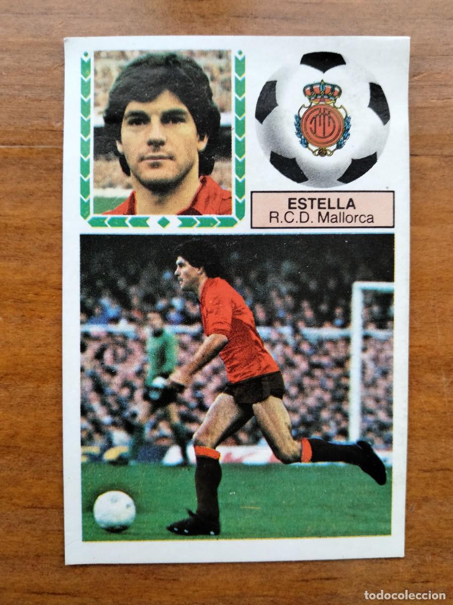 Figurine di Calcio: Estella fichaje 27 Mallorca cromo &aacute;lbum liga Este 83 84