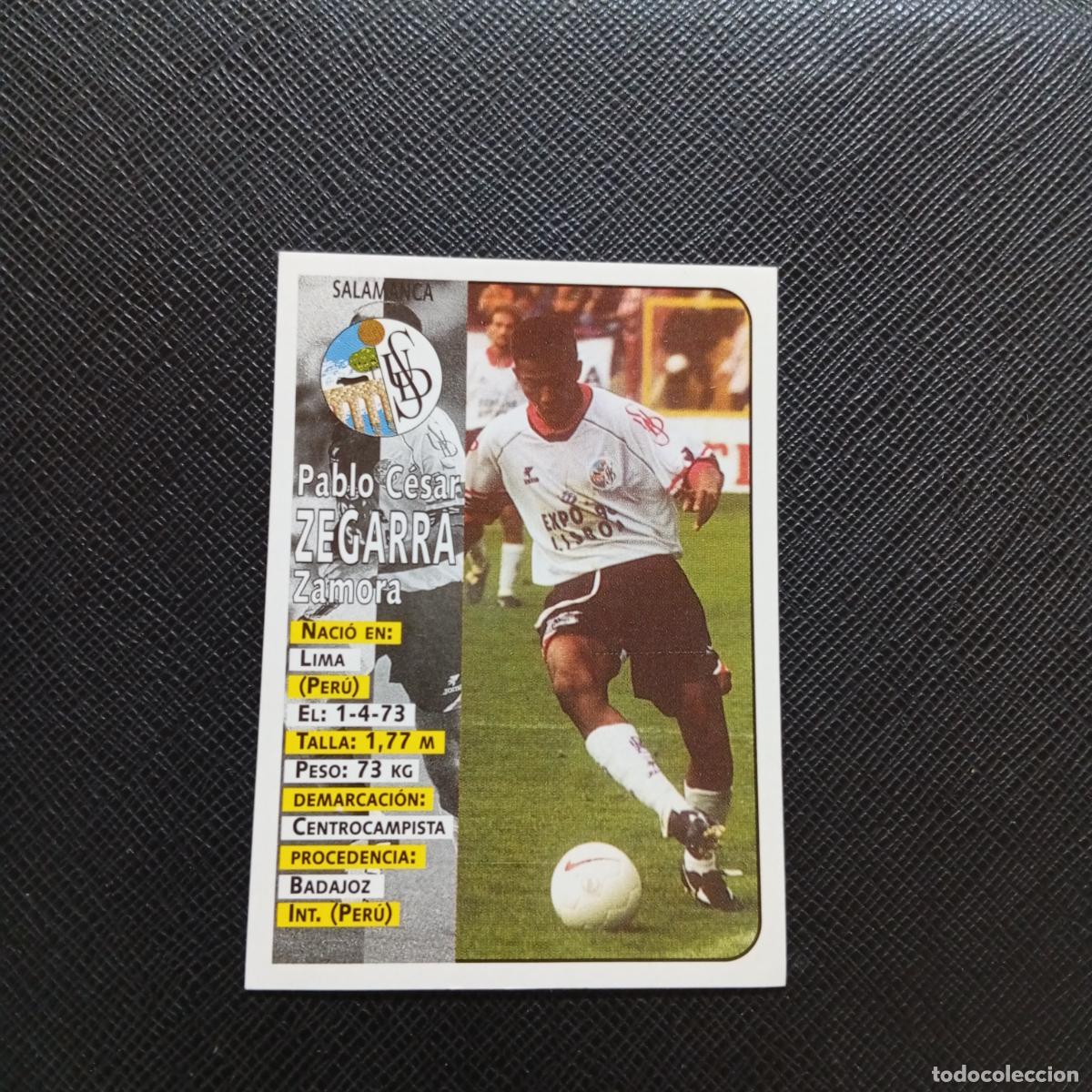 Figurine di Calcio: 271 ZEGARRA SALAMANCA PANINI 1998 1999 CROMO FUTBOL 98 99 - SIN PEGAR - A67 PG505