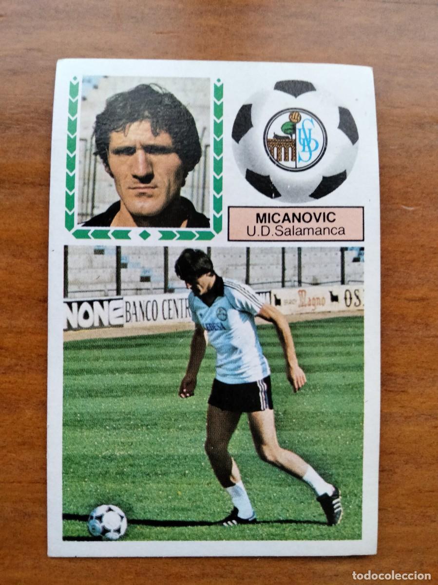 Figurine di Calcio: Micanovic fichaje 30 Salamanca cromo &aacute;lbum liga Este 83 84