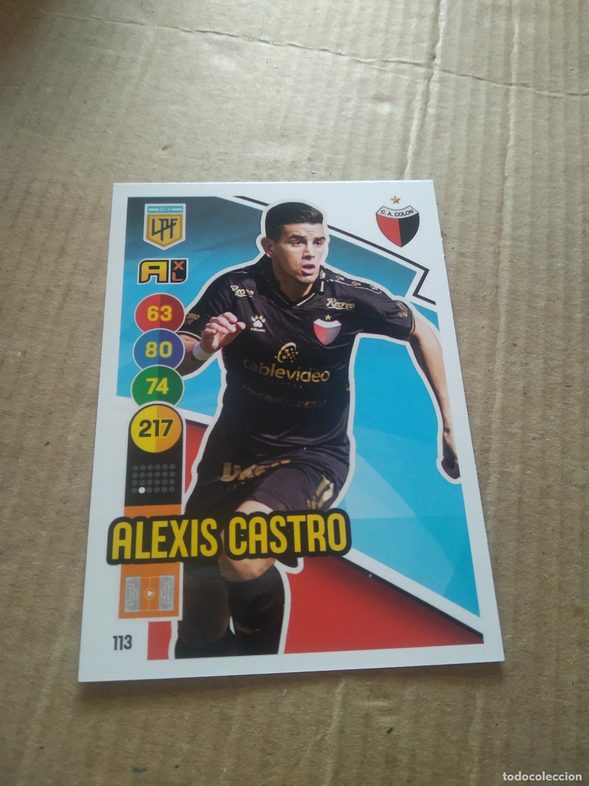 Figurine di Calcio: 113 ALEXIS CASTRO COLON CROMO FUTBOL ARGENTINO PANINI LIGA ARGENTINA 2021 ADRENALYN