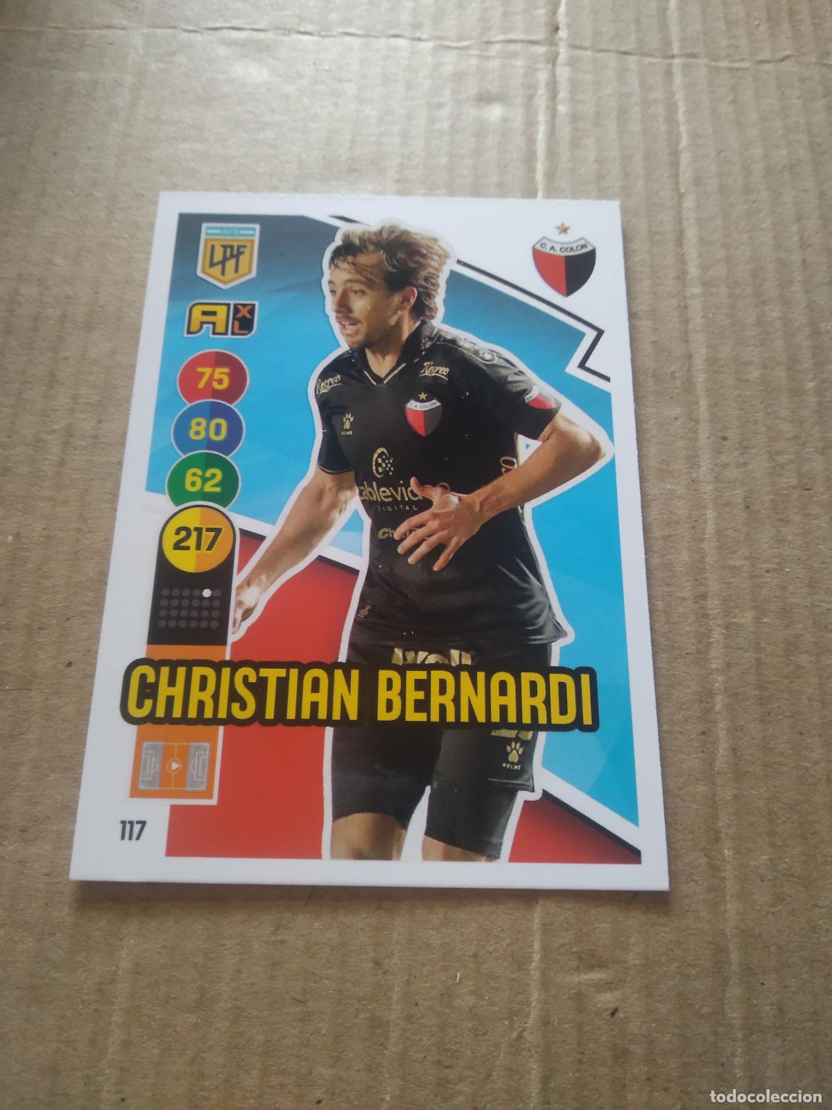 Figurine di Calcio: 117 CHRISTIAN BERNARDI COLON CROMO FUTBOL ARGENTINO PANINI LIGA ARGENTINA 2021 ADRENALYN
