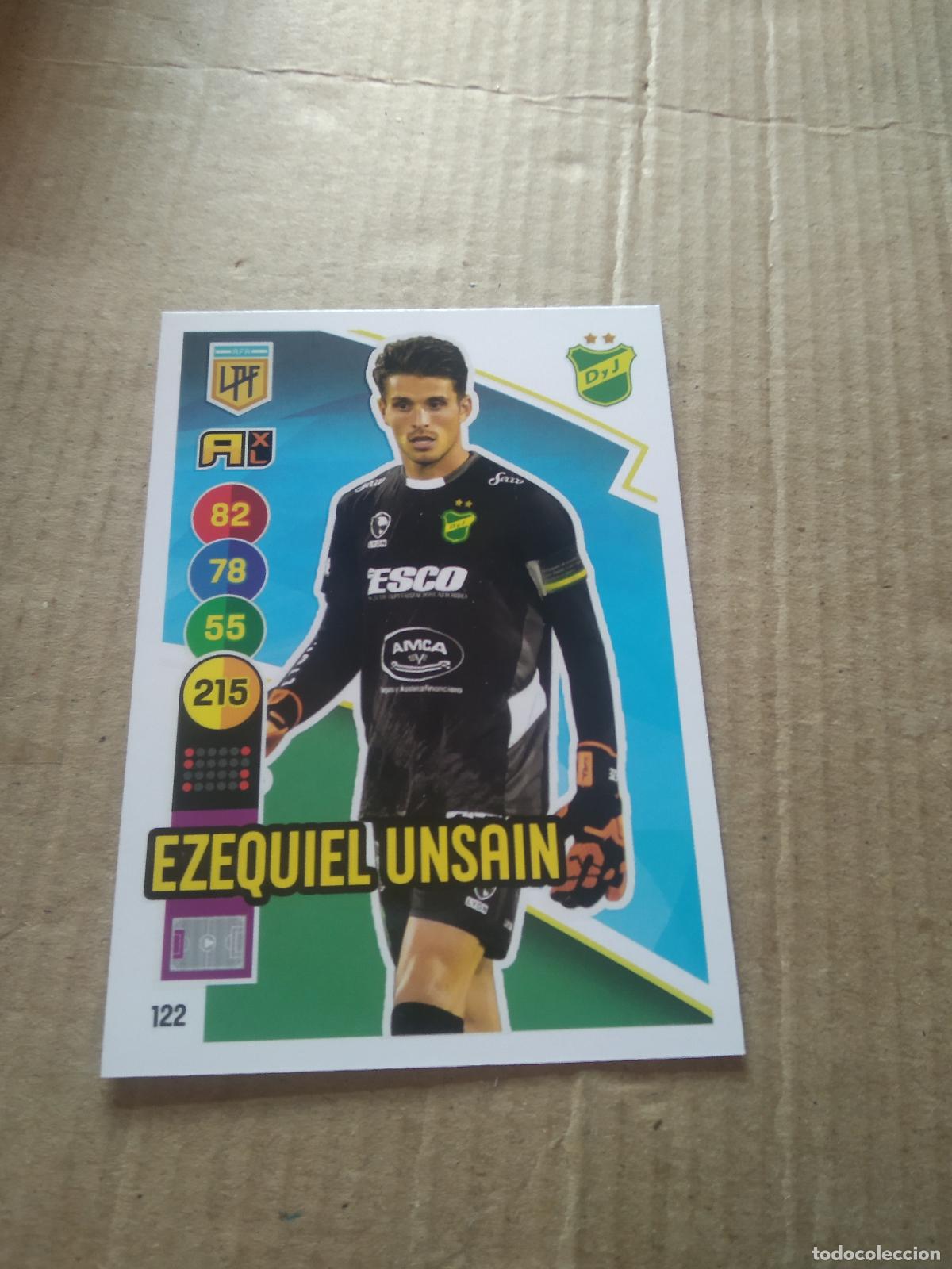 Football Stickers: 122 EZEQUIEL UNSAIN DEFENSA Y JUSTICIA CROMO FUTBOL ARGENTINO PANINI LIGA ARGENTINA 2021 ADRENALYN