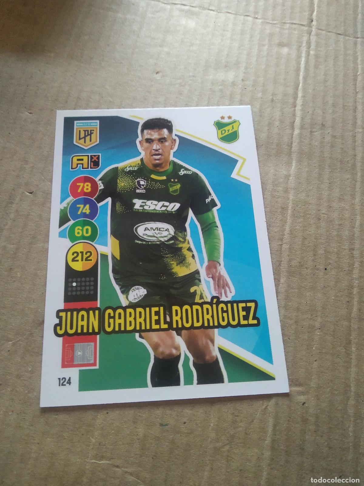 Football Stickers: 124 JUAN GABRIEL RODRIGUEZ DEFENSA CROMO FUTBOL ARGENTINO PANINI LIGA ARGENTINA 2021 ADRENALYN