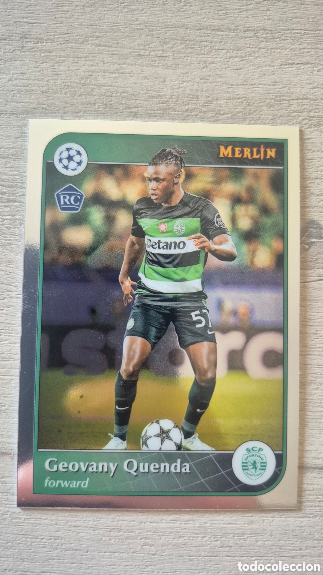 Fu&szlig;ball-Sticker: Geovany Quenda RC Topps Merlin 2024/25