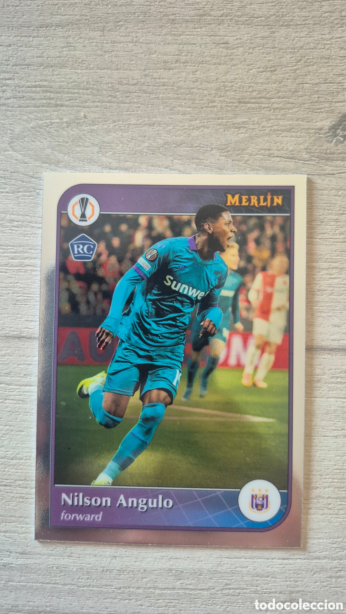 Fu&szlig;ball-Sticker: Nilson &Aacute;ngulo Topps Merlin 2024/25