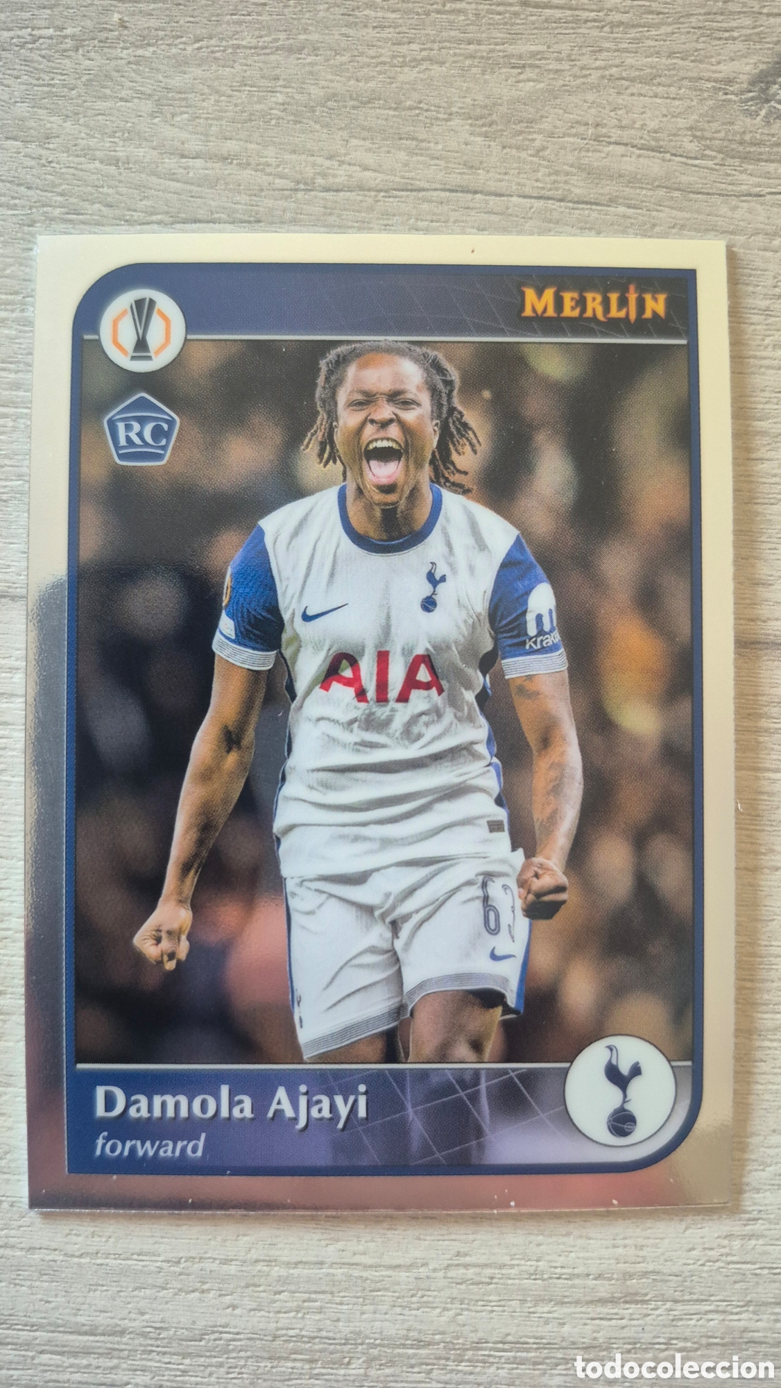 Football Stickers: Damola Ajayi Topps Merlin 2024/25