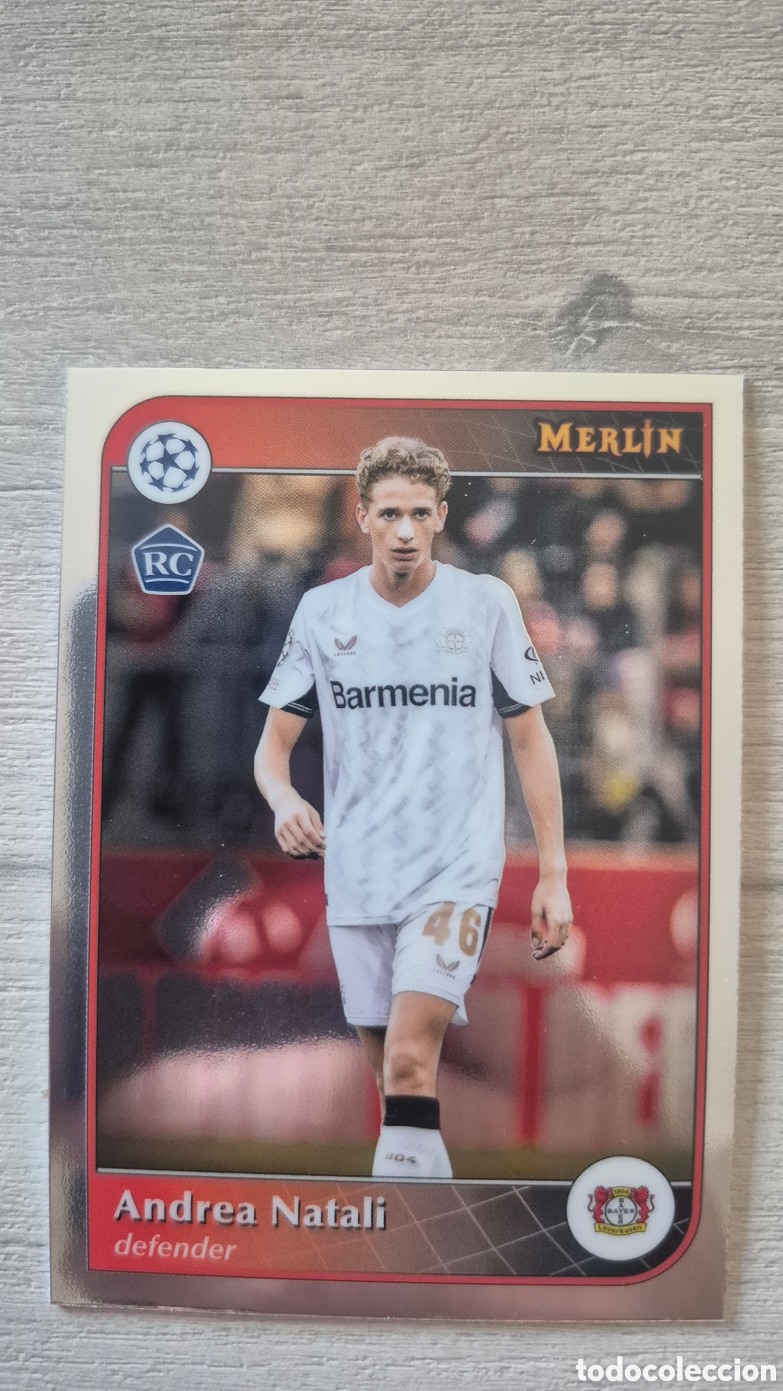 Cromos de Futebol: Andrea Natali Topps Merlin 2024/25