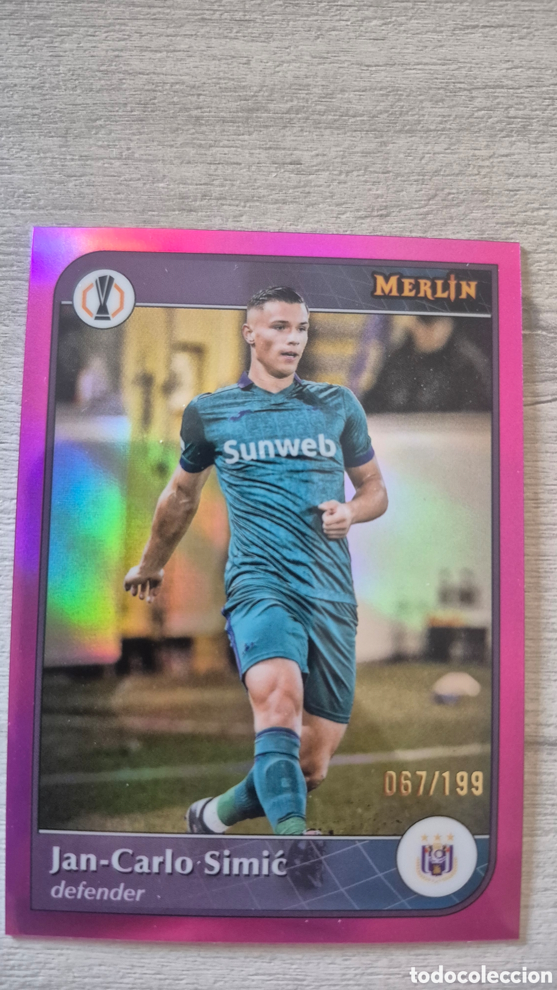 Cartes &agrave; collectionner de Football: Jan-Carlo Simić Topps Merlin 2024/25