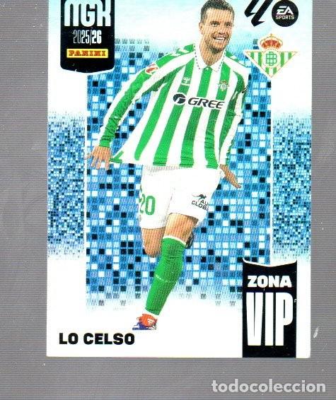 Cromos de F&uacute;tbol: CROMO DE MGH PANINI LA LIGA 2025/26 DEL C VALENCIA N&ordm; 401 LO CELSO