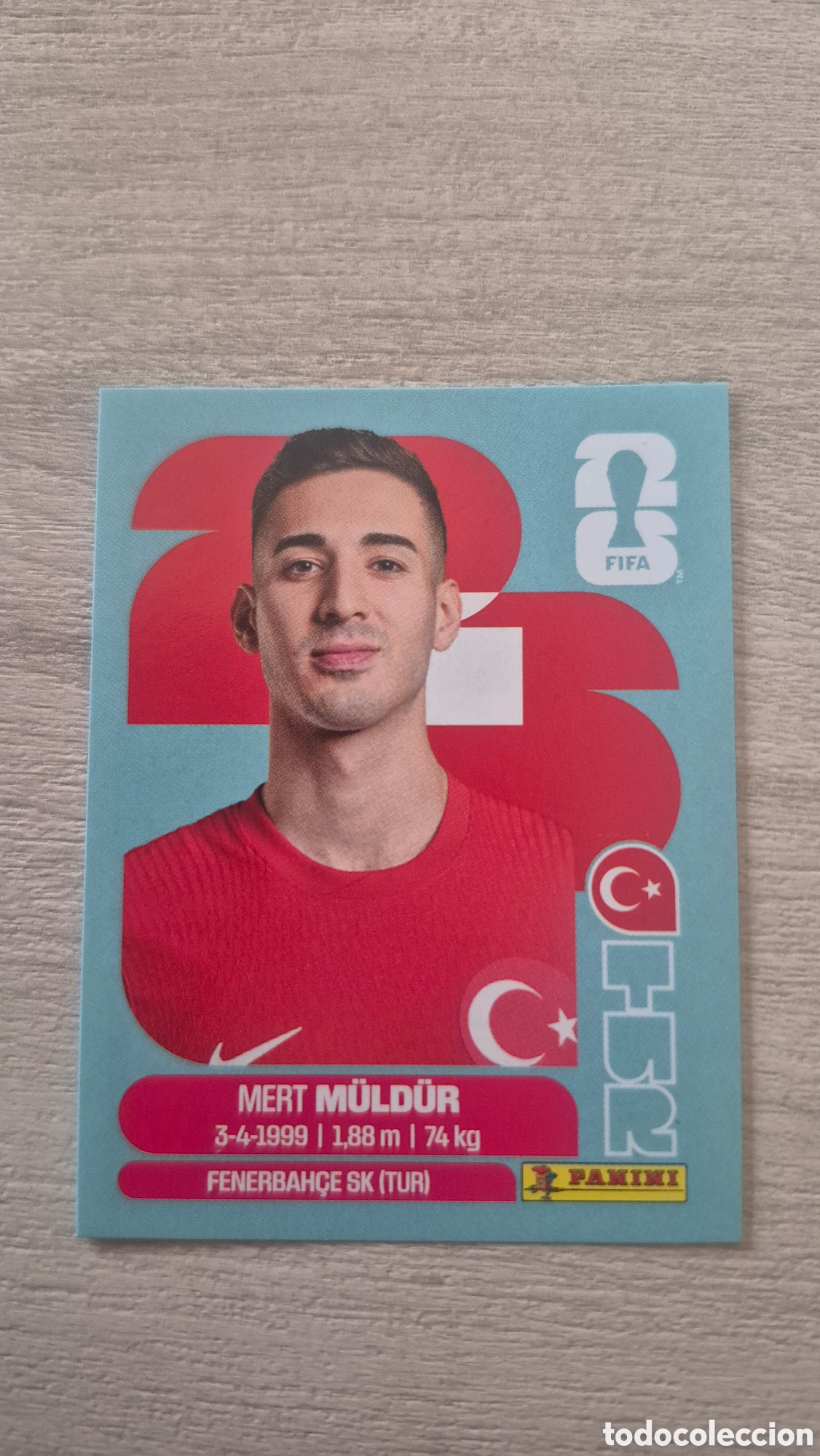 Cromos de F&uacute;tbol: TUR3 M&uuml;ld&uuml;r FIFA World Cup 2026