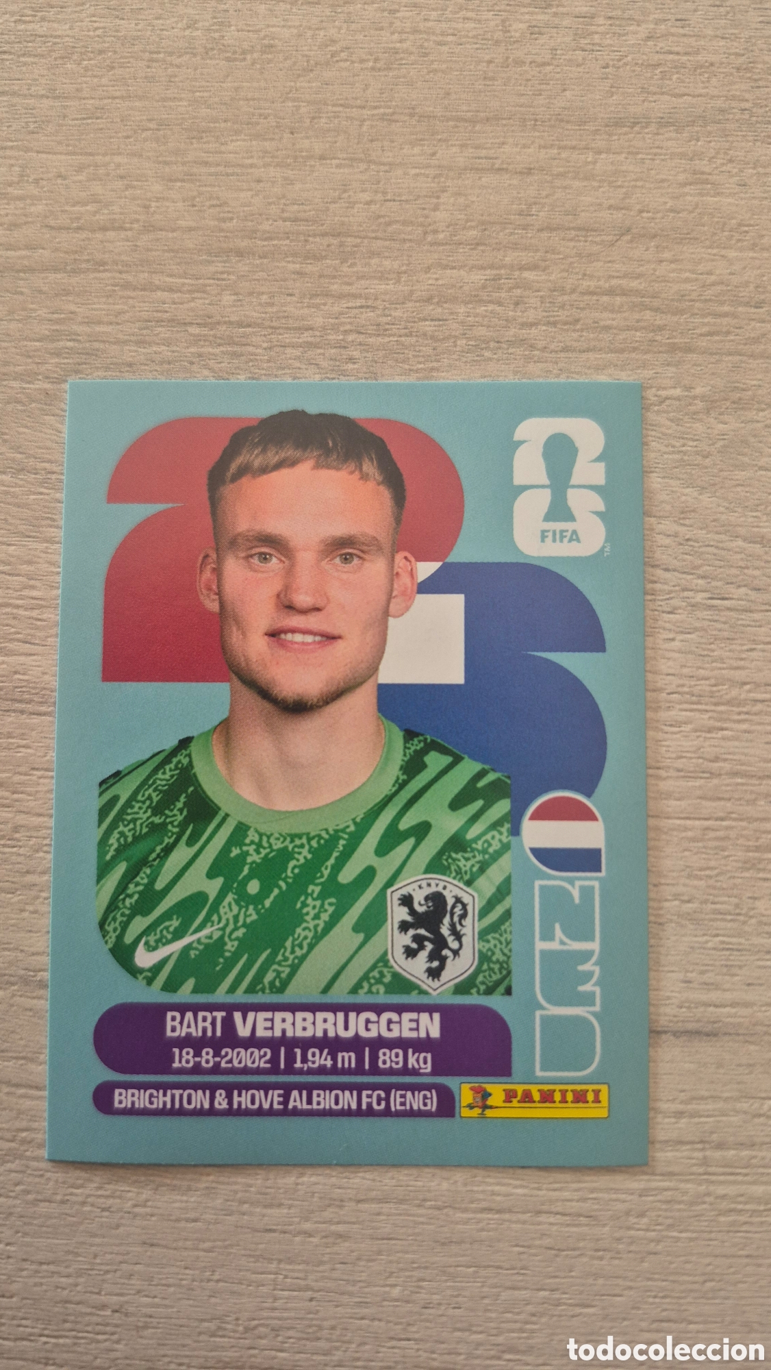 Cromos de F&uacute;tbol: NED2 Verbruggen FIFA World Cup 2026