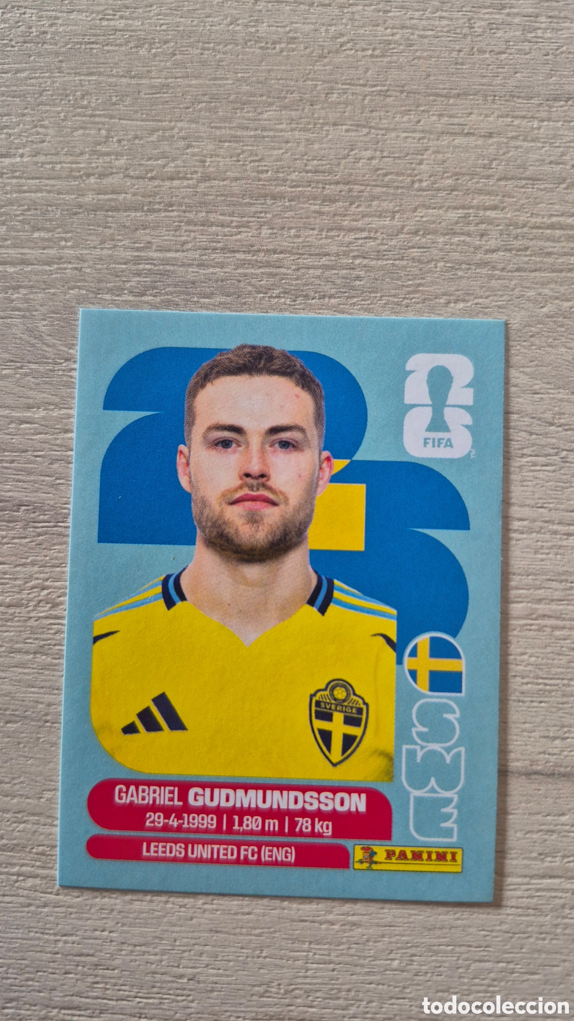 Cromos de F&uacute;tbol: SWE4 Gudmunsson FIFA World Cup 2026