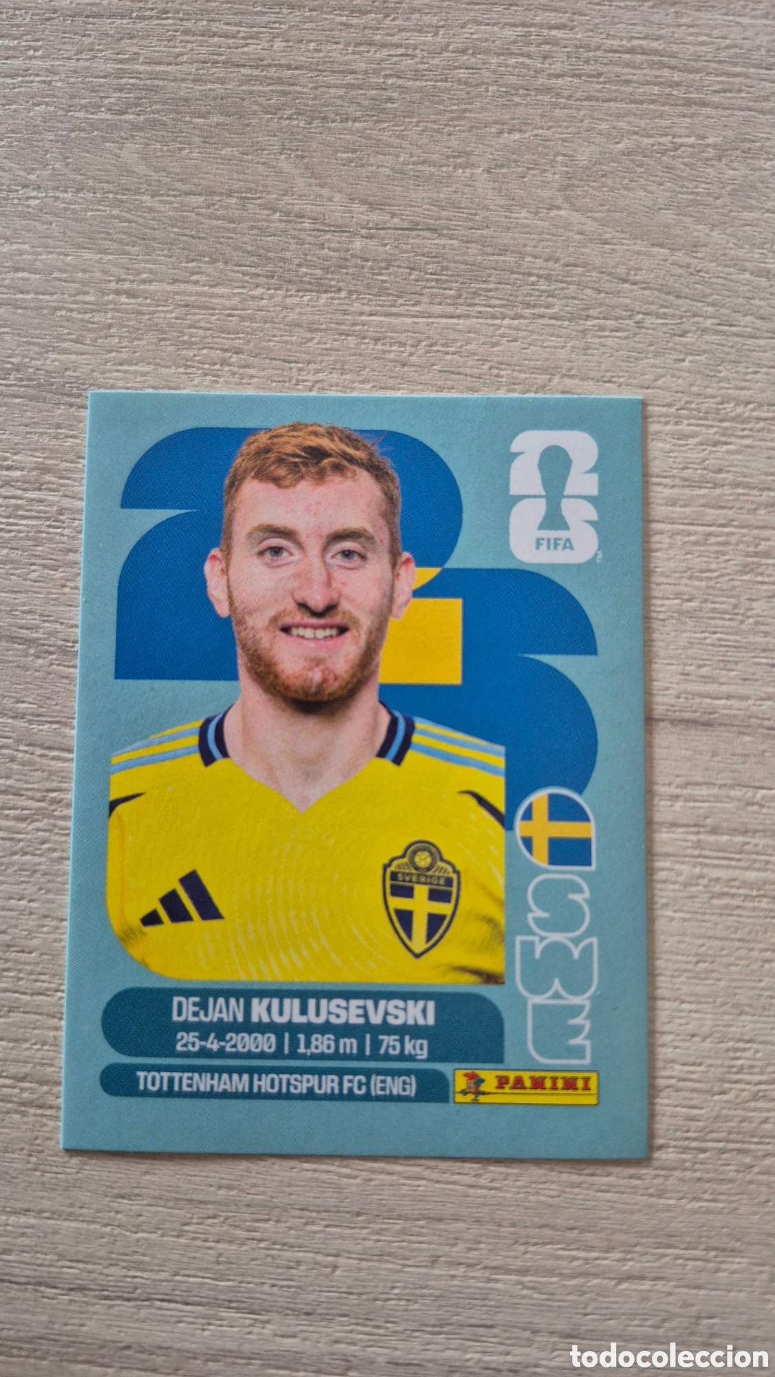 Cromos de F&uacute;tbol: SWE17 Kulusevski FIFA World Cup 2026