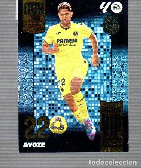 Cromos de F&uacute;tbol: CROMO DE MGH PANINI LA LIGA 2025/26 DEL VILLARREAL N&ordm;P 388 AYOZE