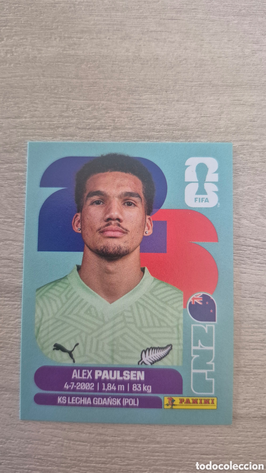 Cromos de F&uacute;tbol: NZL3 Paulsen FIFA World Cup 2026