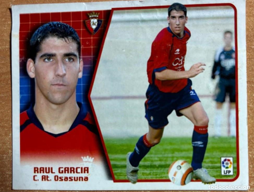 Cromos de F&uacute;tbol: EDICIONES ESTE 2005-2006 05 06 RAUL GARCIA (OSASUNA) COLOCA VENTANILLA LEER