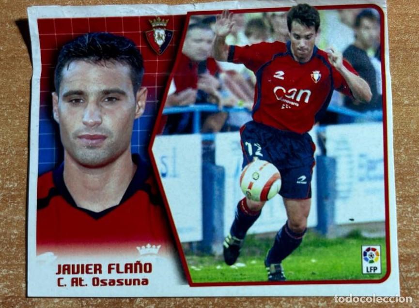 Cromos de F&uacute;tbol: EDICIONES ESTE 2005-2006 05 06 JAVIER FLA&Ntilde;O (OSASUNA) COLOCA VENTANILLA LEER