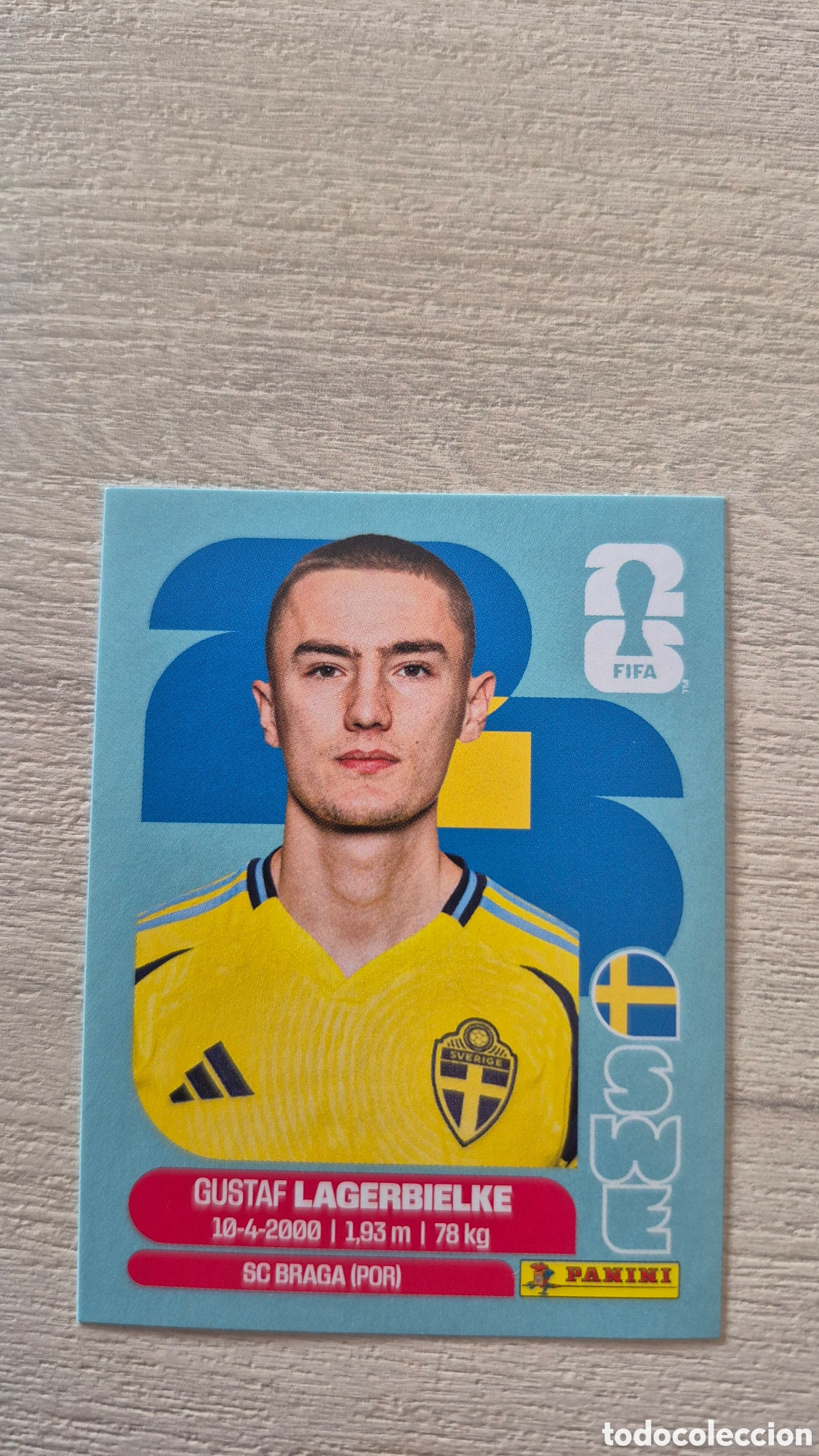 Cartes &agrave; collectionner de Football: SWE7 Lagerbielke FIFA World Cup 2026