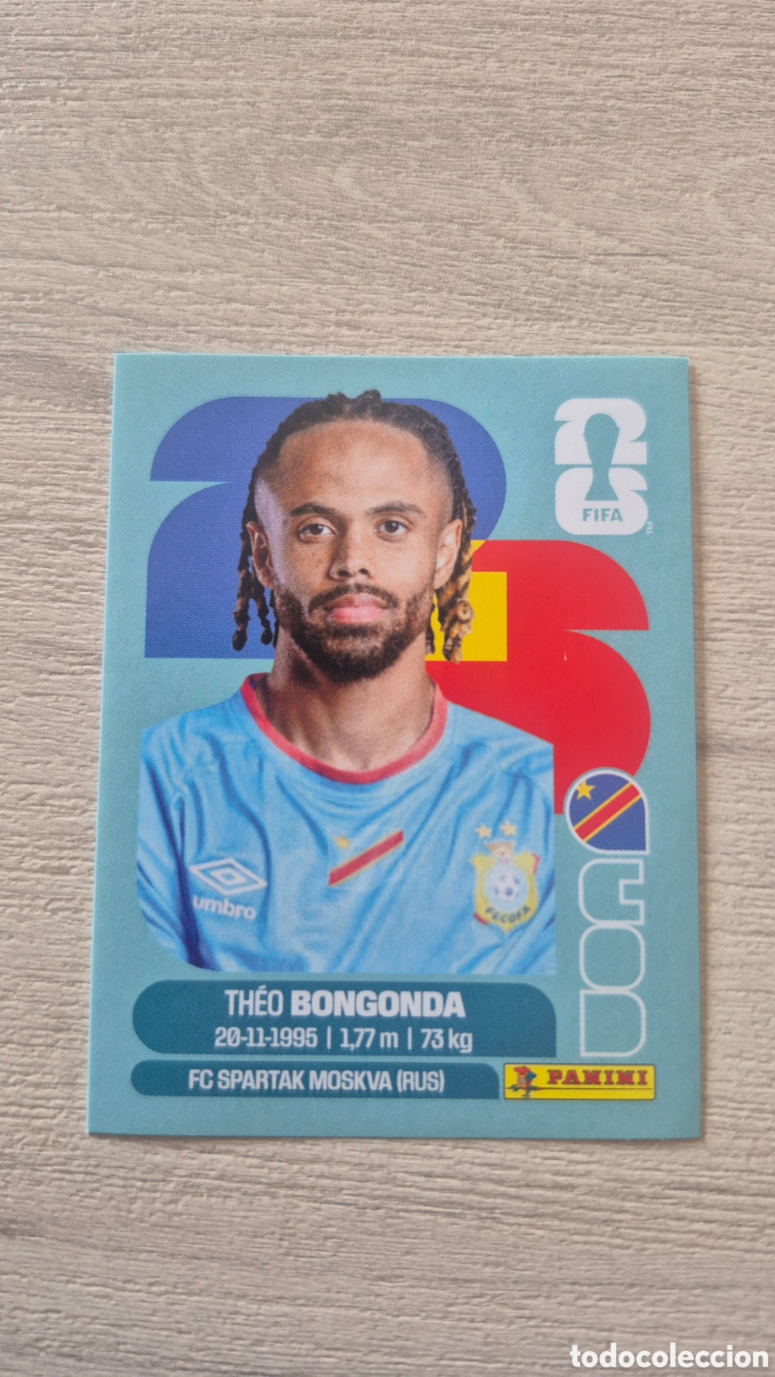 Cromos de F&uacute;tbol: COD14 Bongonda FIFA World Cup 2026