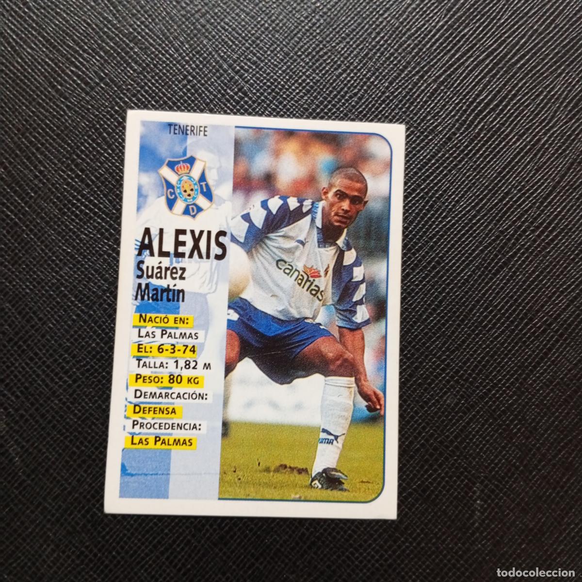 Cromos de F&uacute;tbol: 297 ALEXIS TENERIFE PANINI 1998 1999 CROMO FUTBOL 98 99 - SIN PEGAR - A67 PG523