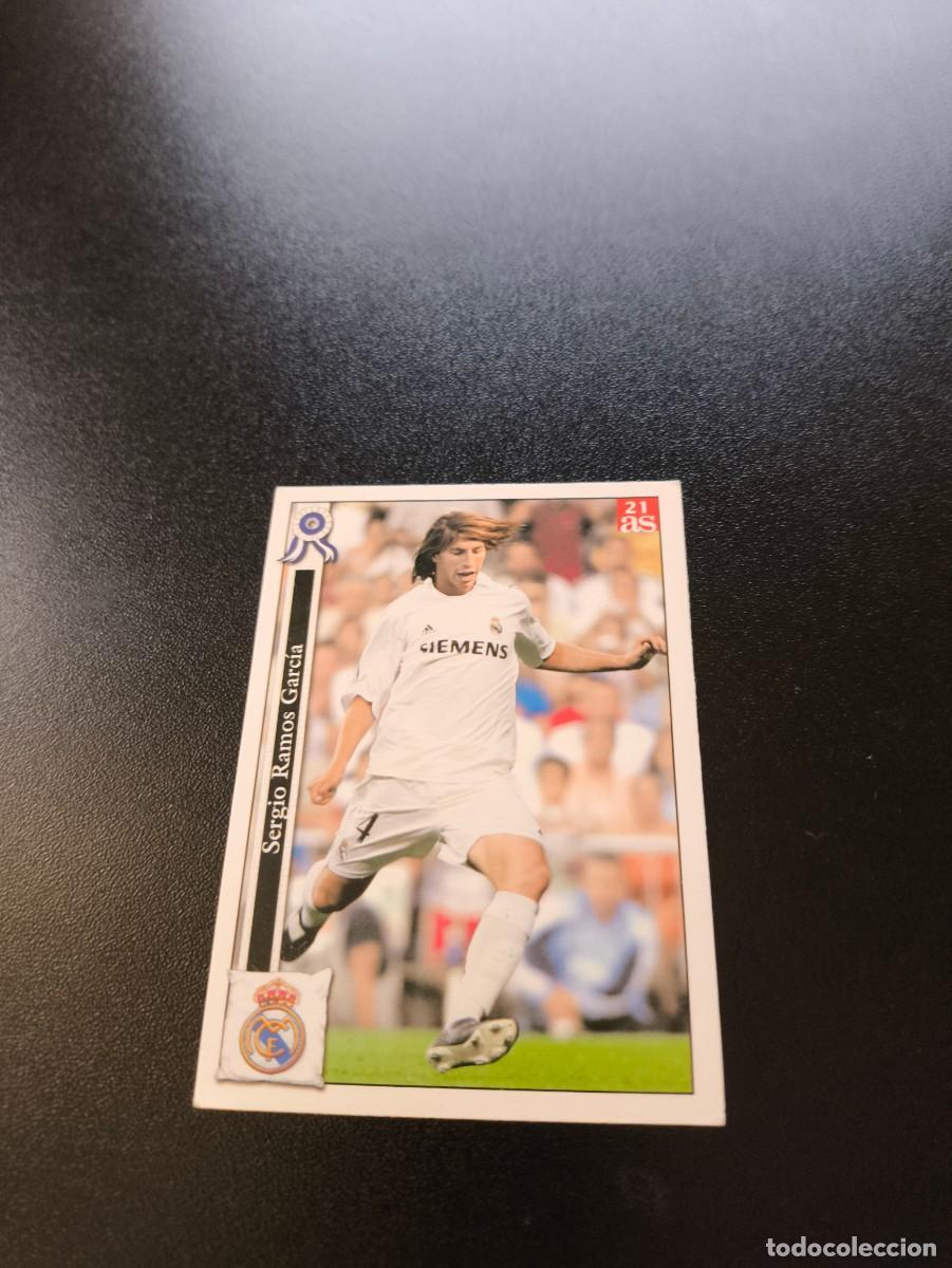 Cromos de F&uacute;tbol: SERGIO RAMOS 21 REAL MADRID AS FICHAS MUNDICROMO 05 06 LIGA 2005 2006 NO PANINI ESTE