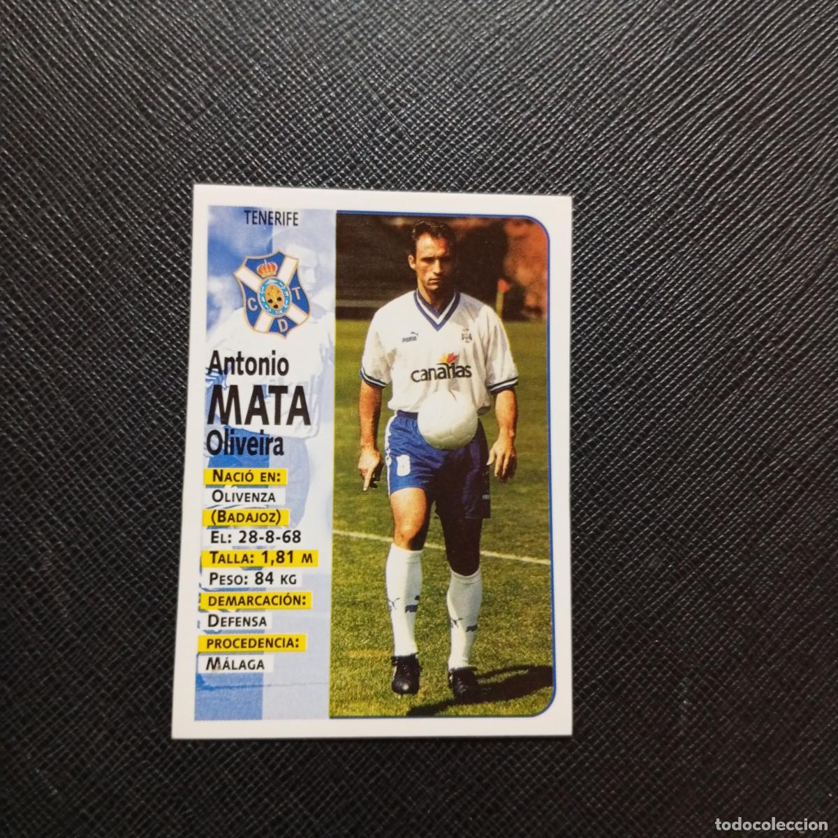 Cromos de F&uacute;tbol: 299 MATA TENERIFE PANINI 1998 1999 CROMO FUTBOL 98 99 - SIN PEGAR - A67 PG523