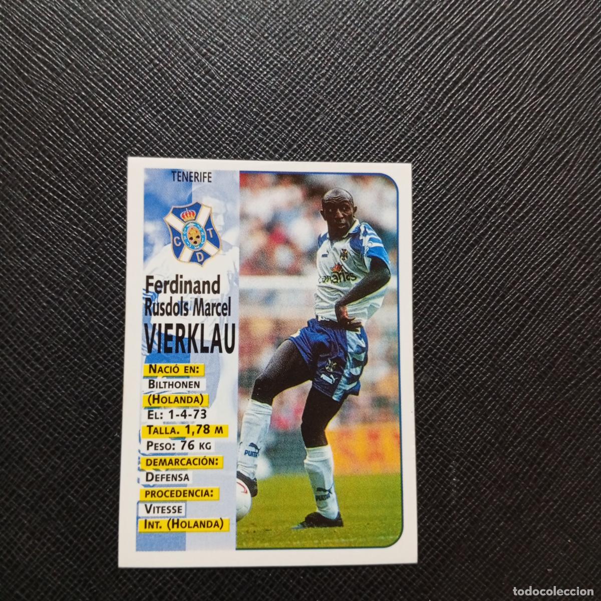 Cartes &agrave; collectionner de Football: 300 VIERKLAU TENERIFE PANINI 1998 1999 CROMO FUTBOL 98 99 - SIN PEGAR - A67 PG523