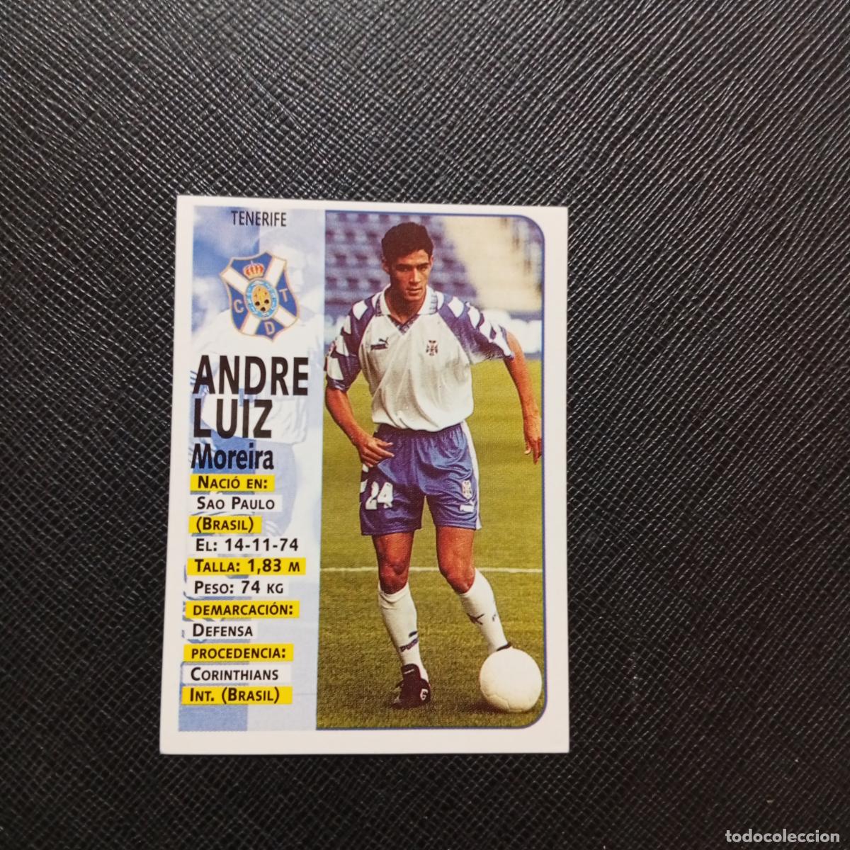Cartes &agrave; collectionner de Football: 301 ANDRE LUIZ TENERIFE PANINI 1998 1999 CROMO FUTBOL 98 99 - SIN PEGAR - A67 PG523