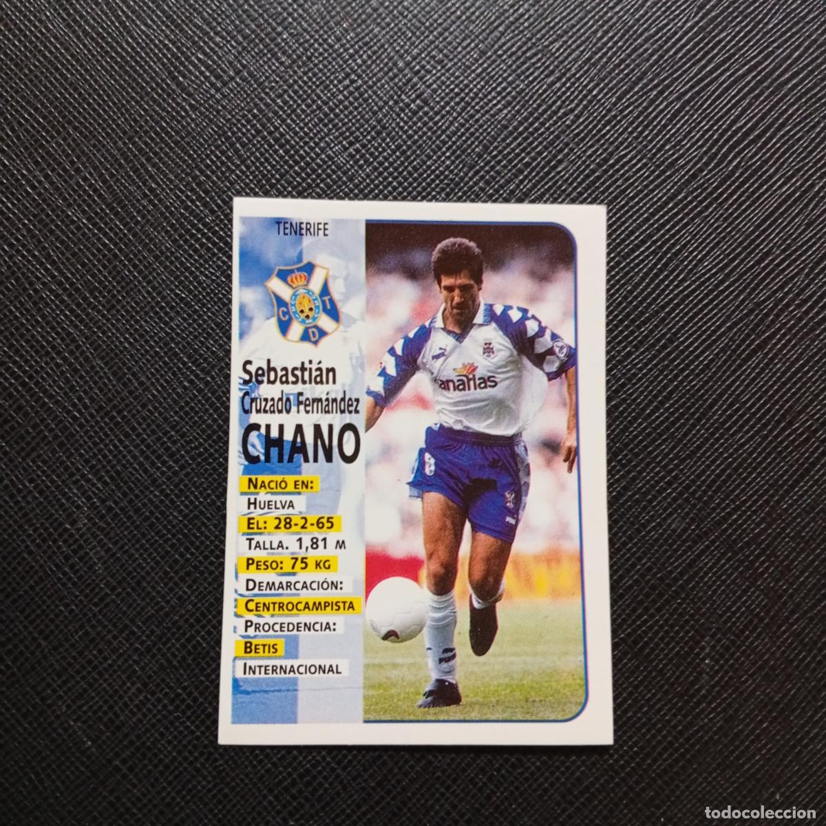 Cromos de F&uacute;tbol: 304 CHANO TENERIFE PANINI 1998 1999 CROMO FUTBOL 98 99 - SIN PEGAR - A67 PG532