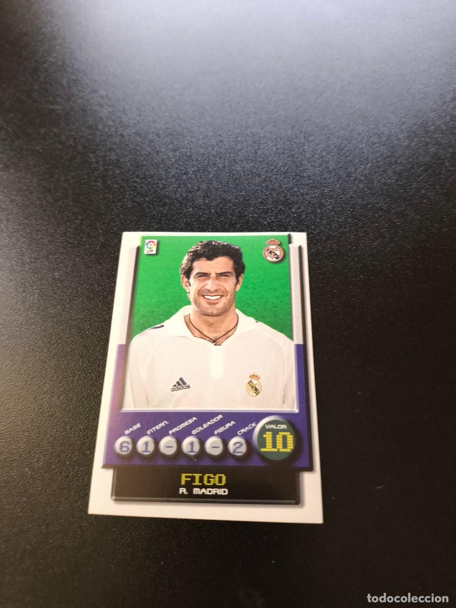 Cromos de F&uacute;tbol: 173 FIGO REAL MADRID SIN PEGAR PANINI LIGA SUPERLIGA 2001 2002 NO LIGA ESTE MEGACRACKS