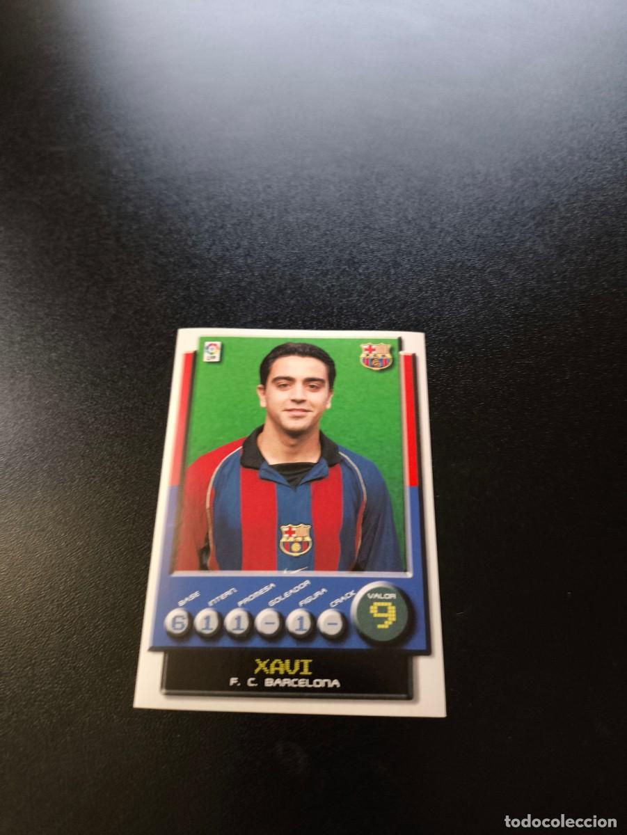 Cromos de F&uacute;tbol: 50 XAVI FC BARCELONA SIN PEGAR PANINI SUPERLIGA 2001 2002 NO LIGA ESTE MEGACRACKS