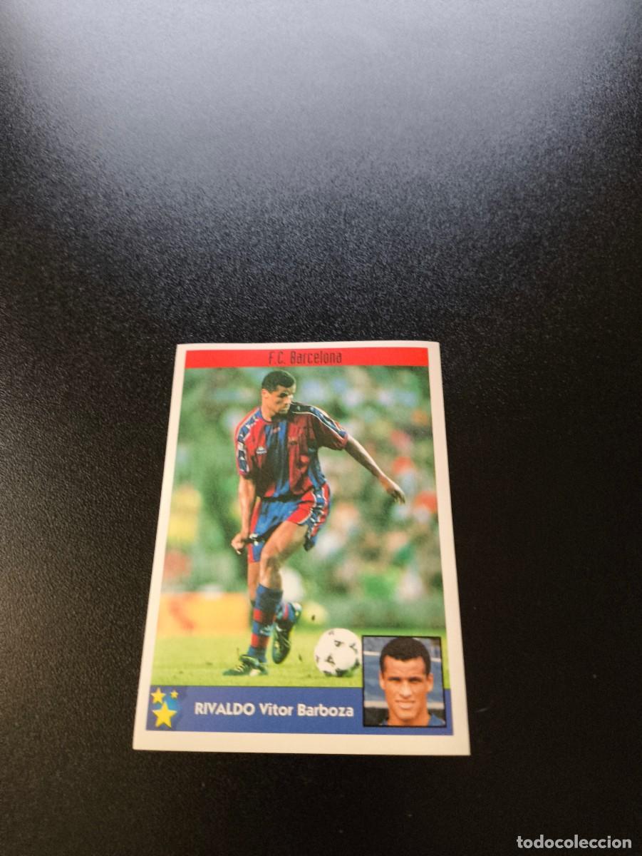 Cromos de F&uacute;tbol: LOS MEJORES EQUIPOS DE EUROPA 1997 1998 97 98 PANINI 35 RIVALDO BARCELONA SIN PEGAR NO LIGA ESTE