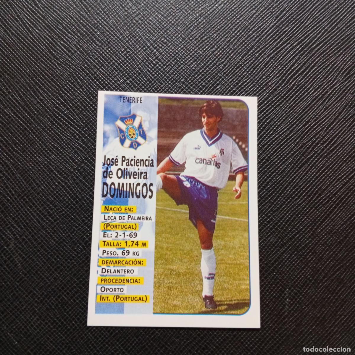 Cromos de F&uacute;tbol: 311 DOMINGOS TENERIFE PANINI 1998 1999 CROMO FUTBOL 98 99 - SIN PEGAR - A67 PG532 -