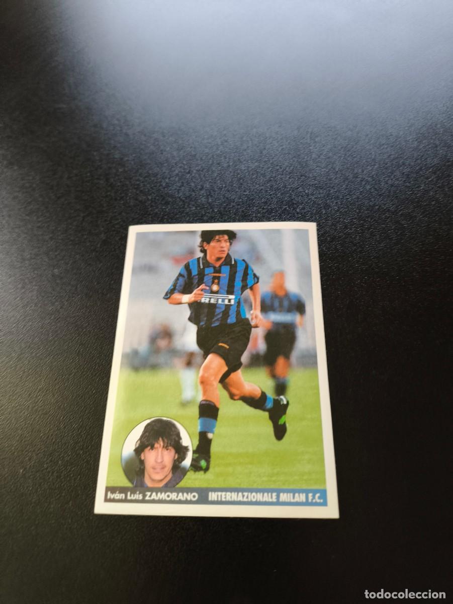 Cromos de F&uacute;tbol: LOS MEJORES EQUIPOS DE EUROPA 1996 1997 96 97 PANINI 128 ZAMORANO INTER MILAN CHILE SIN PEGAR