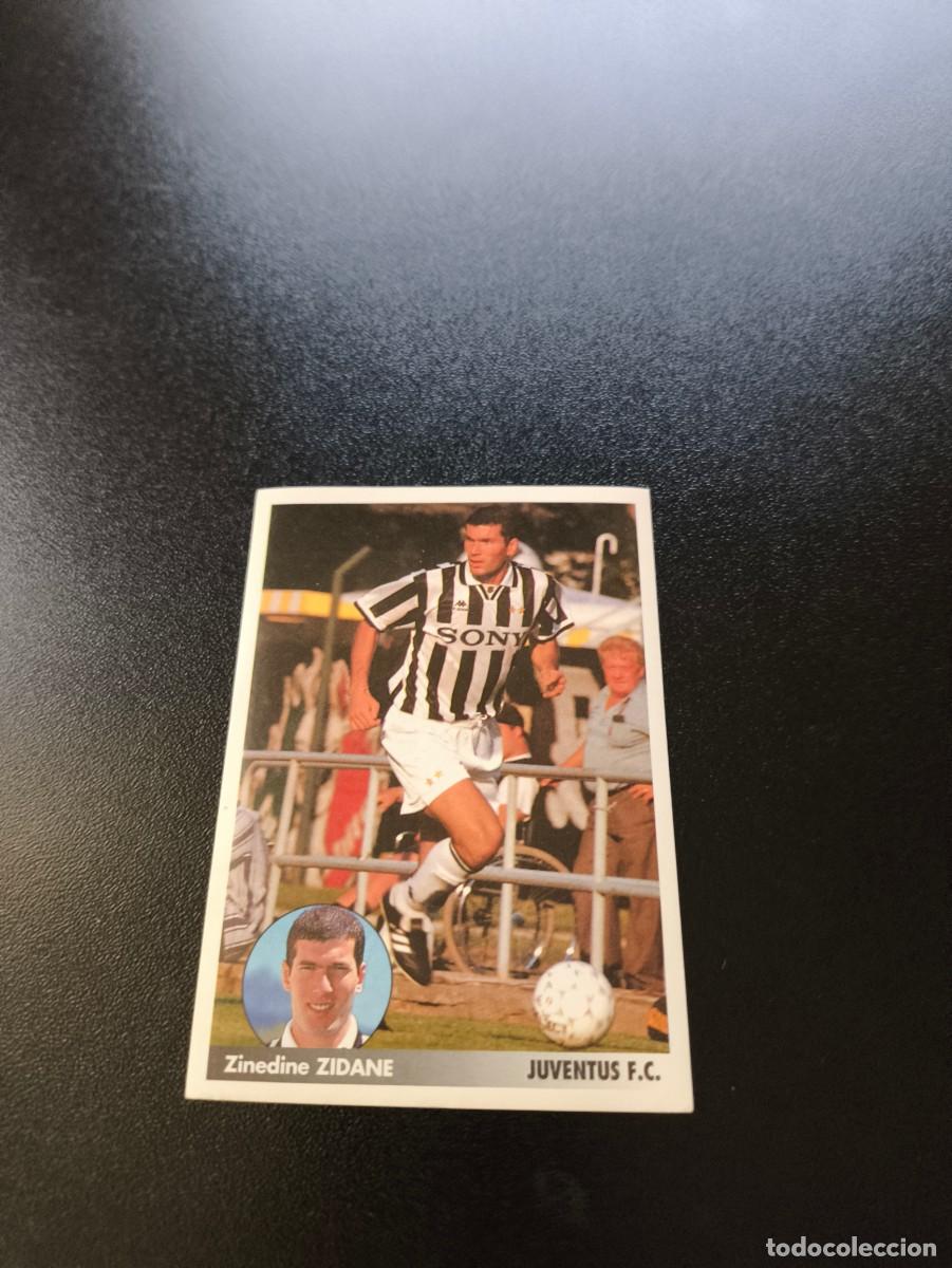 Cromos de F&uacute;tbol: 139 ZIDANE JUVENTUS TURIN LOS MEJORES EQUIPOS EUROPA 1996 1997 PANINI 96 97 NO LIGA ESTE