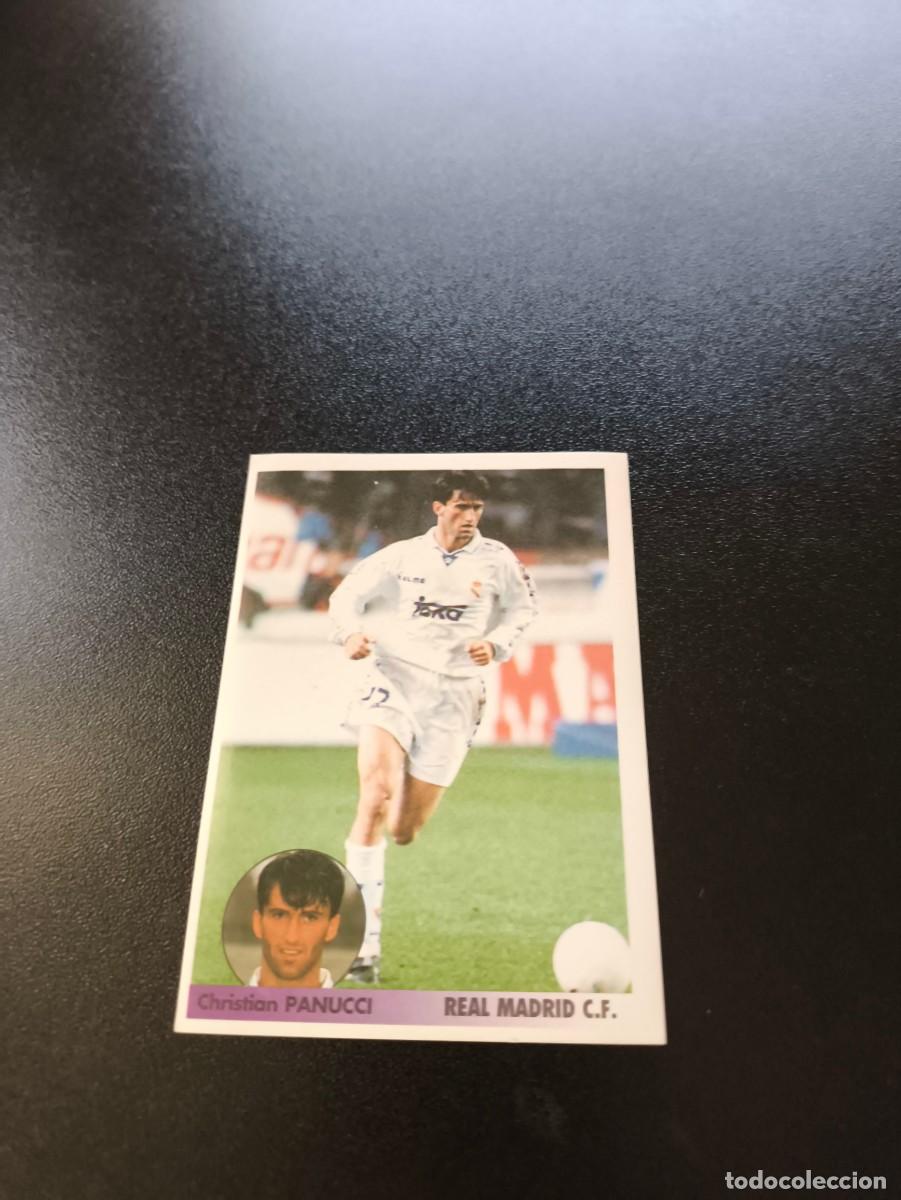 Cromos de F&uacute;tbol: 224A 224 PANUCCI REAL MADRID SIN PEGAR MUY DIFICIL PANINI LOS MEJORES EQUIPOS DE EUROPA 96 97 NO LIG