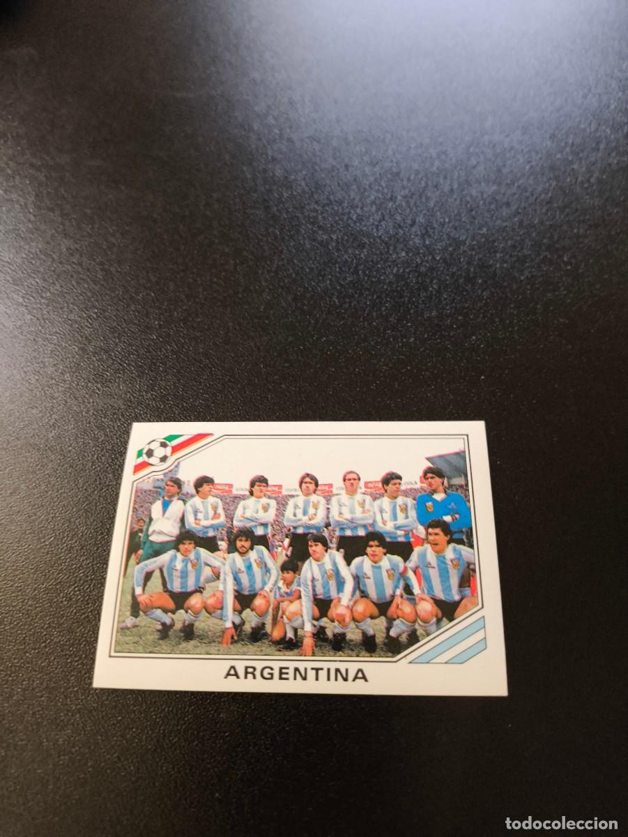 Cromos de F&uacute;tbol: 169 EQUIPO MARADONA ARGENTINA 1986 CROMO STICKER WORLD CUP STORY HISTORIA COPA MUNDO PANINI