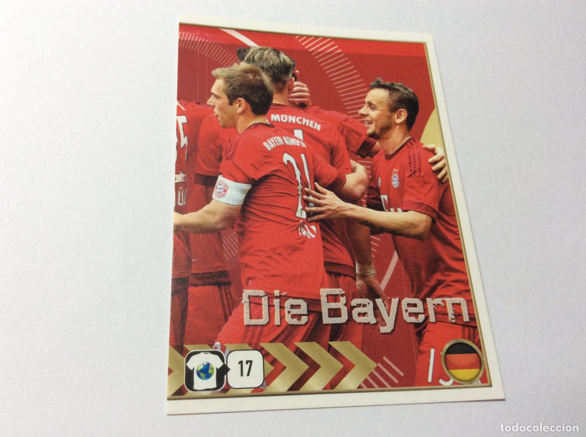 Cromos de F&uacute;tbol: 478 Team 2 Bayern Munich FIFA 365 2015 2016 PANINI