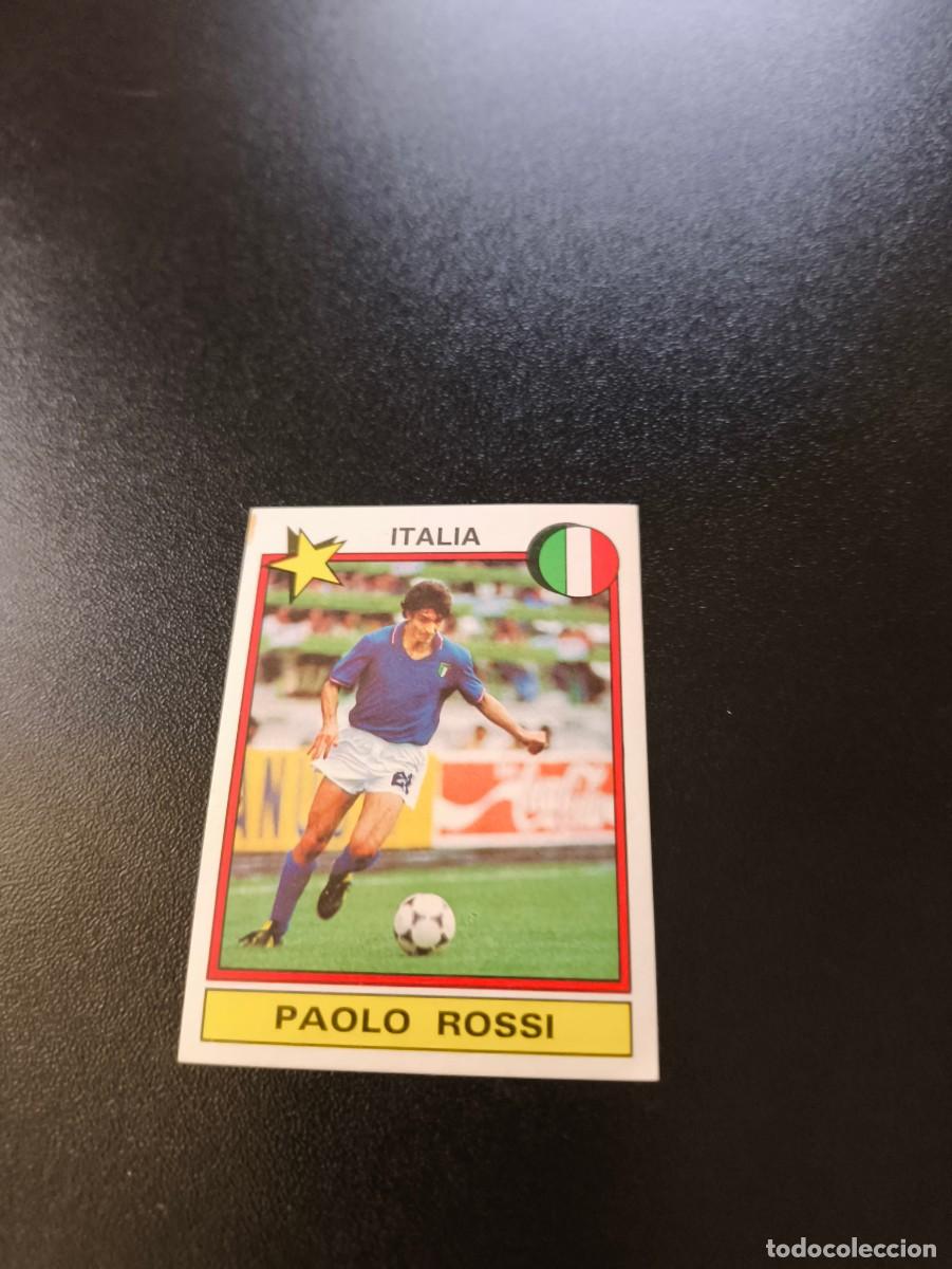 Cromos de F&uacute;tbol: 383 ROSSI ITALIA SIN PEGAR CROMO PANINI FUTBOL 83 LIGA PANRICO CROMO CROM WORLD CUP ESPA&Ntilde;A 82